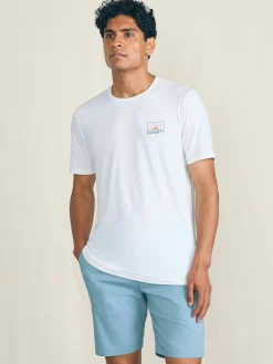 Faherty Brand T-Shirts & Henleys*Shorelite Short-Sleeve Tech Tee -