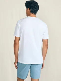 Faherty Brand T-Shirts & Henleys*Shorelite Short-Sleeve Tech Tee -