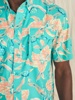 Faherty Brand Shirts*Shorelite Short-Sleeve Tech Shirt -