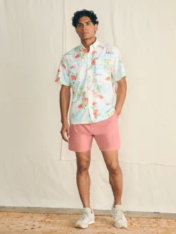 Faherty Brand Shirts*Shorelite Short-Sleeve Tech Shirt -