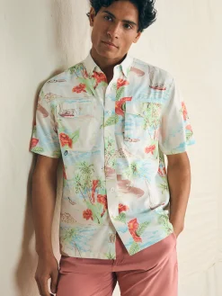 Faherty Brand Shirts*Shorelite Short-Sleeve Tech Shirt -