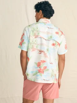 Faherty Brand Shirts*Shorelite Short-Sleeve Tech Shirt -