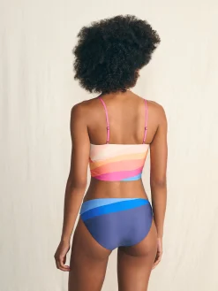 Women Faherty Brand Swim*Shoreside Soleil Tankini Top -