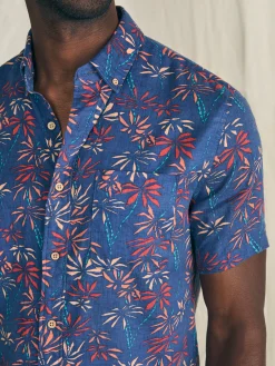 Faherty Brand Shirts*Short-Sleeve Breeze Shirt -