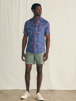 Faherty Brand Shirts*Short-Sleeve Breeze Shirt -
