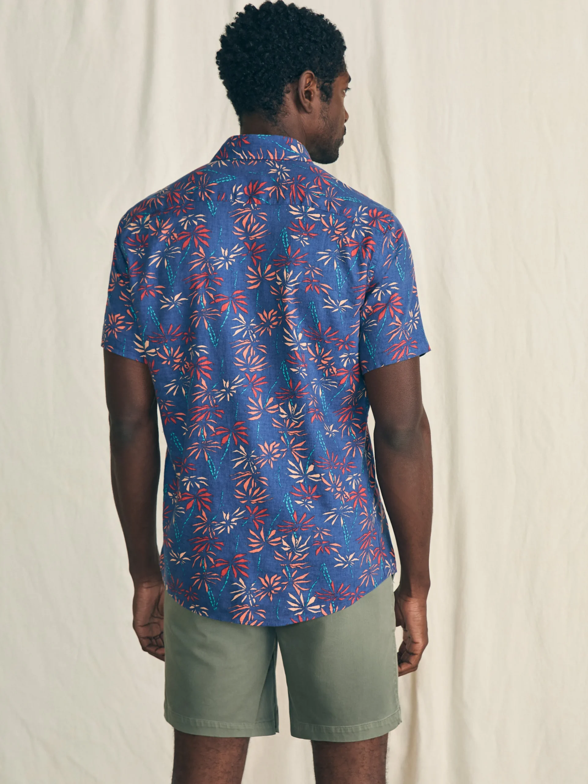Faherty Brand Shirts*Short-Sleeve Breeze Shirt -