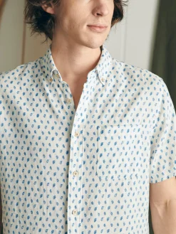 Faherty Brand Shirts*Short-Sleeve Breeze Shirt -