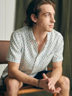 Faherty Brand Shirts*Short-Sleeve Breeze Shirt -