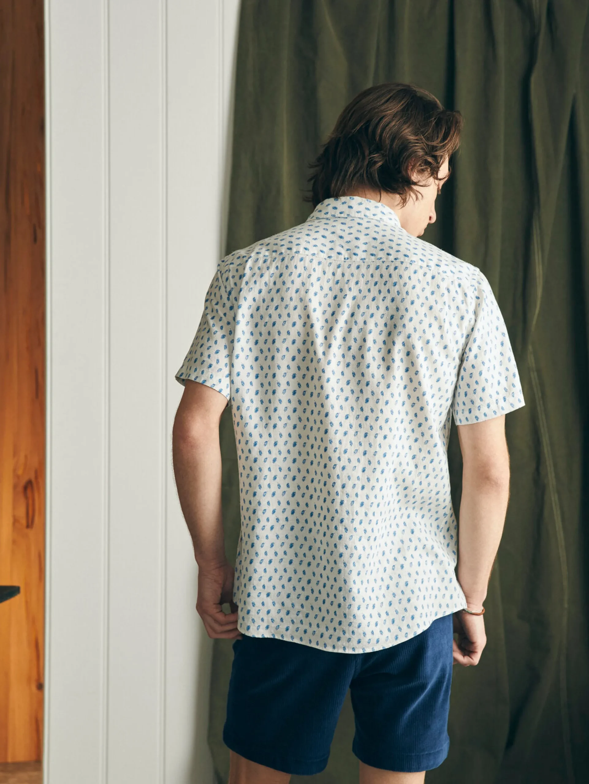 Faherty Brand Shirts*Short-Sleeve Breeze Shirt -
