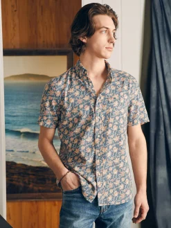 Faherty Brand Shirts*Short-Sleeve Breeze Shirt -