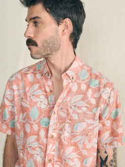 Faherty Brand Shirts*Short-Sleeve Breeze Shirt -