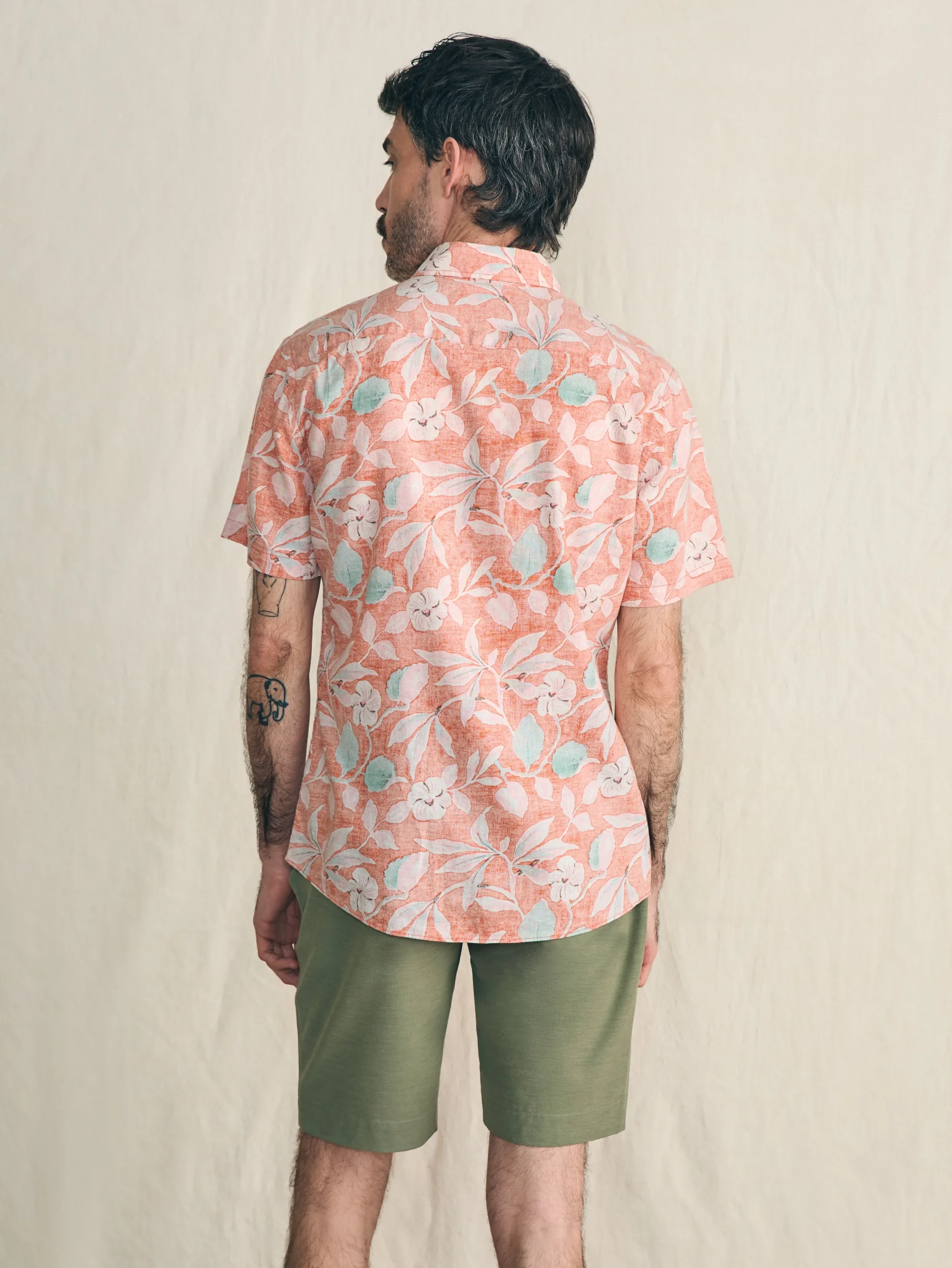 Faherty Brand Shirts*Short-Sleeve Breeze Shirt -