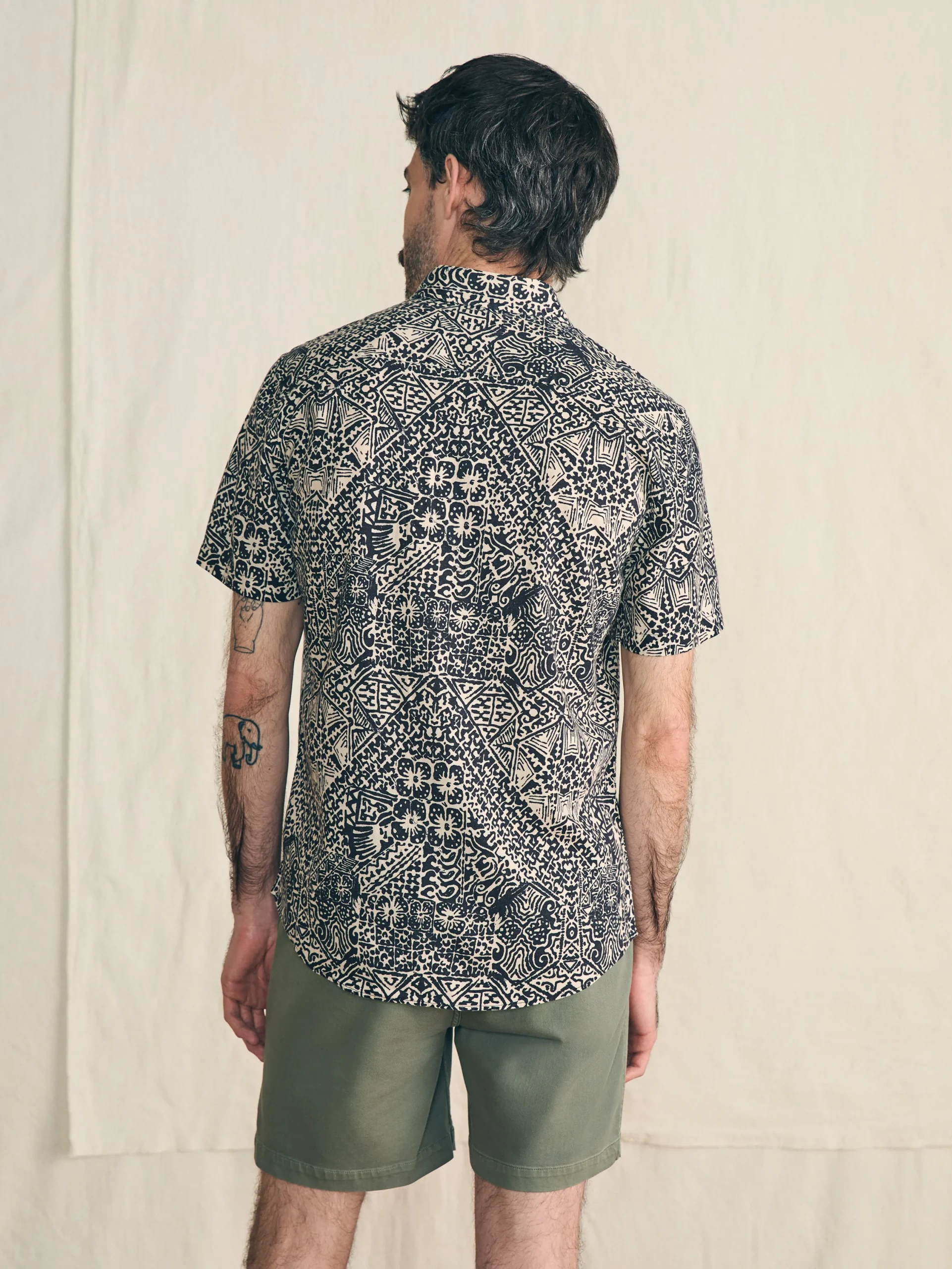 Faherty Brand Shirts*Short-Sleeve Breeze Shirt -