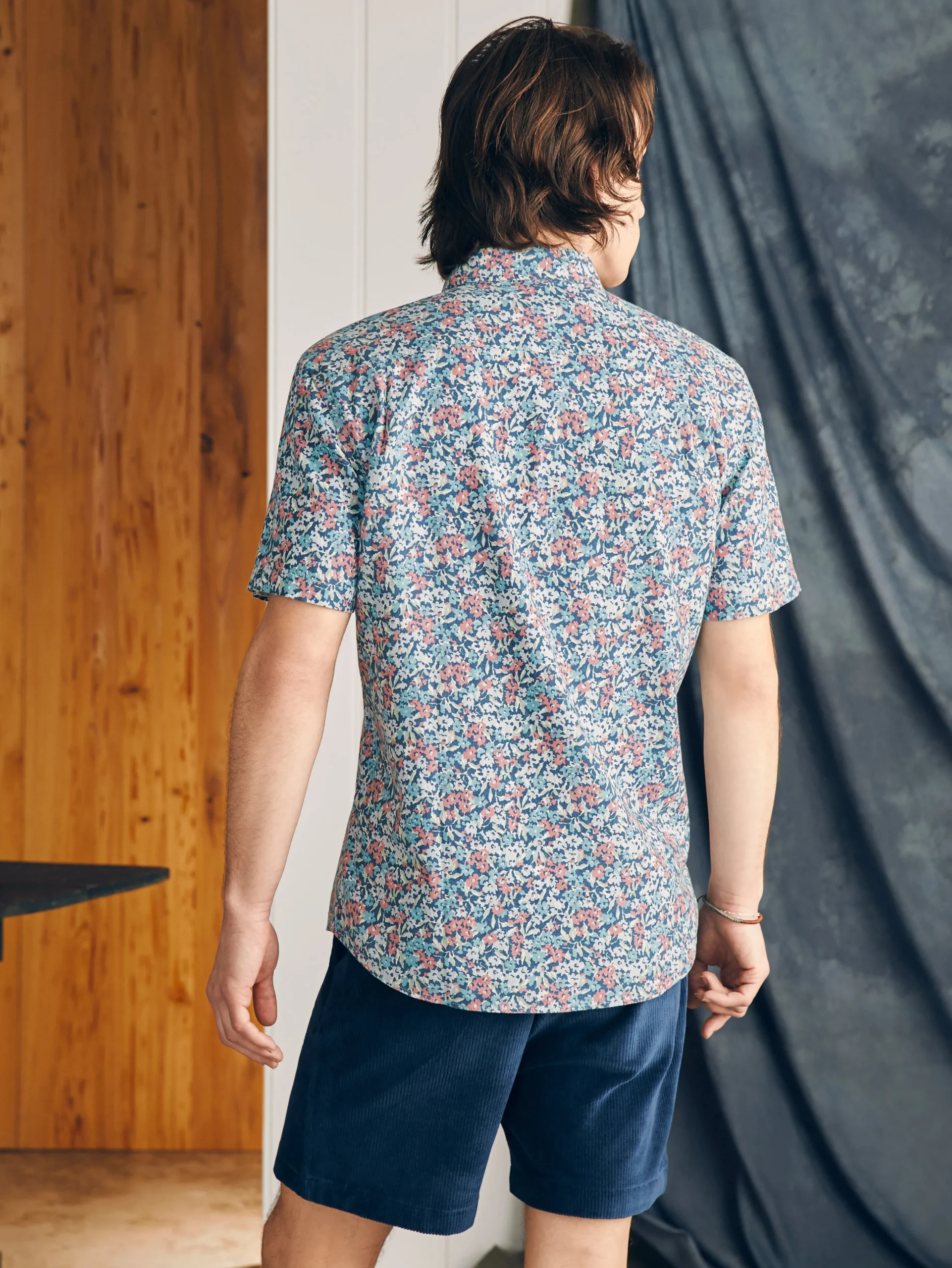 Faherty Brand Shirts*Short-Sleeve Breeze Shirt -
