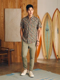 Faherty Brand Shirts*Short-Sleeve Breeze Shirt -