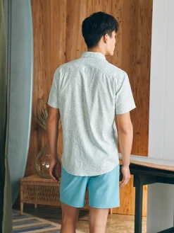 Faherty Brand Shirts*Short-Sleeve Breeze Shirt -
