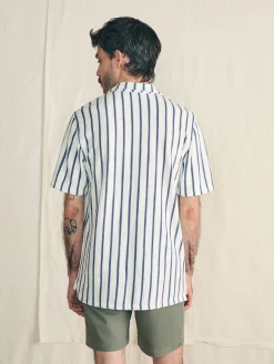 Faherty Brand Shirts*Short-Sleeve Cabana Towel Terry Shirt -