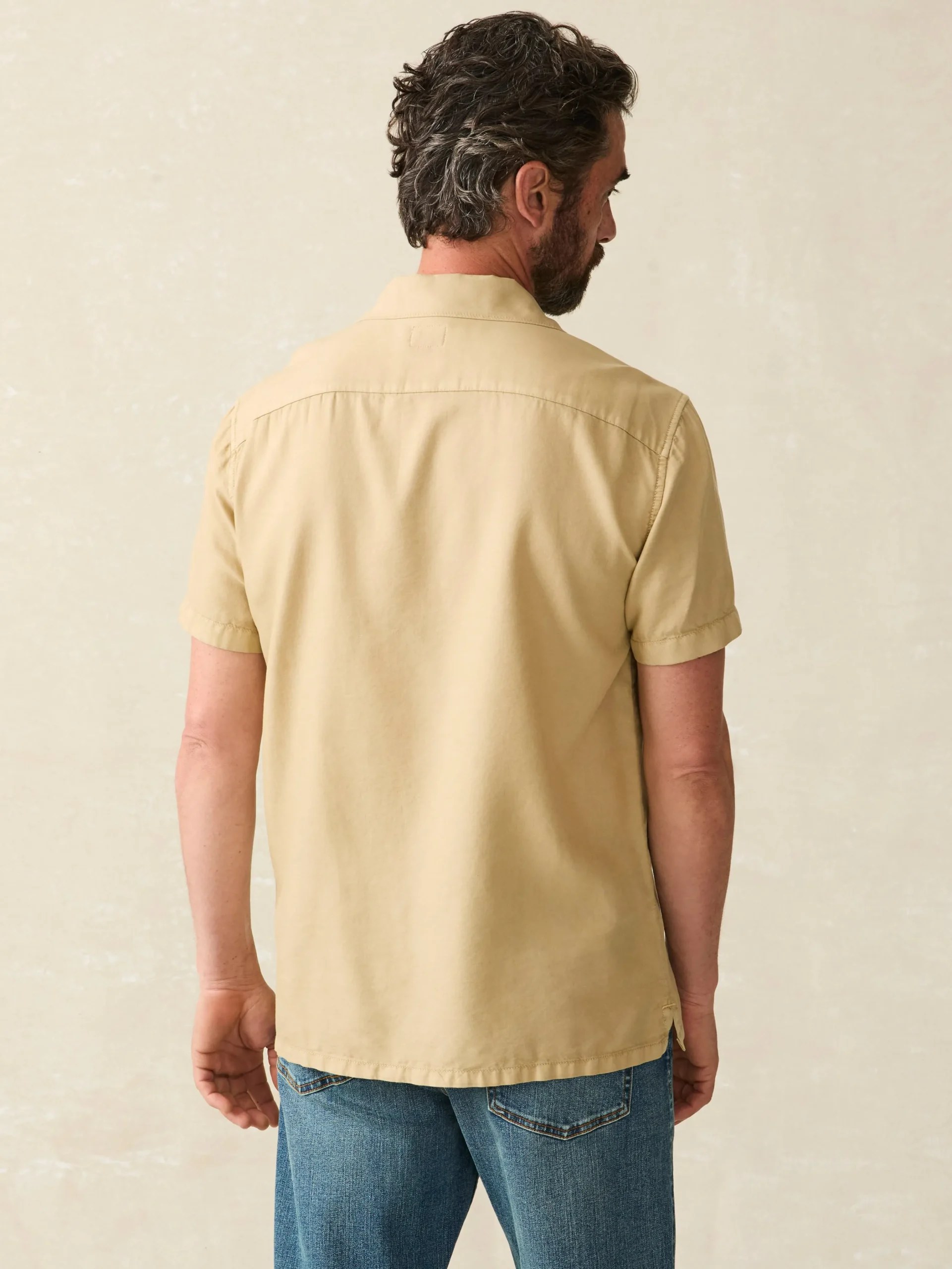 Faherty Brand Shirts*Short-Sleeve Getaway Camp Shirt -