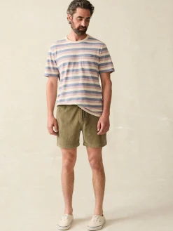Faherty Brand T-Shirts & Henleys*Short-Sleeve Hemp Blend Tee -