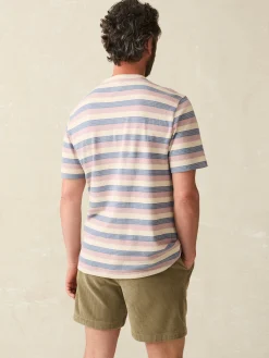 Faherty Brand T-Shirts & Henleys*Short-Sleeve Hemp Blend Tee -