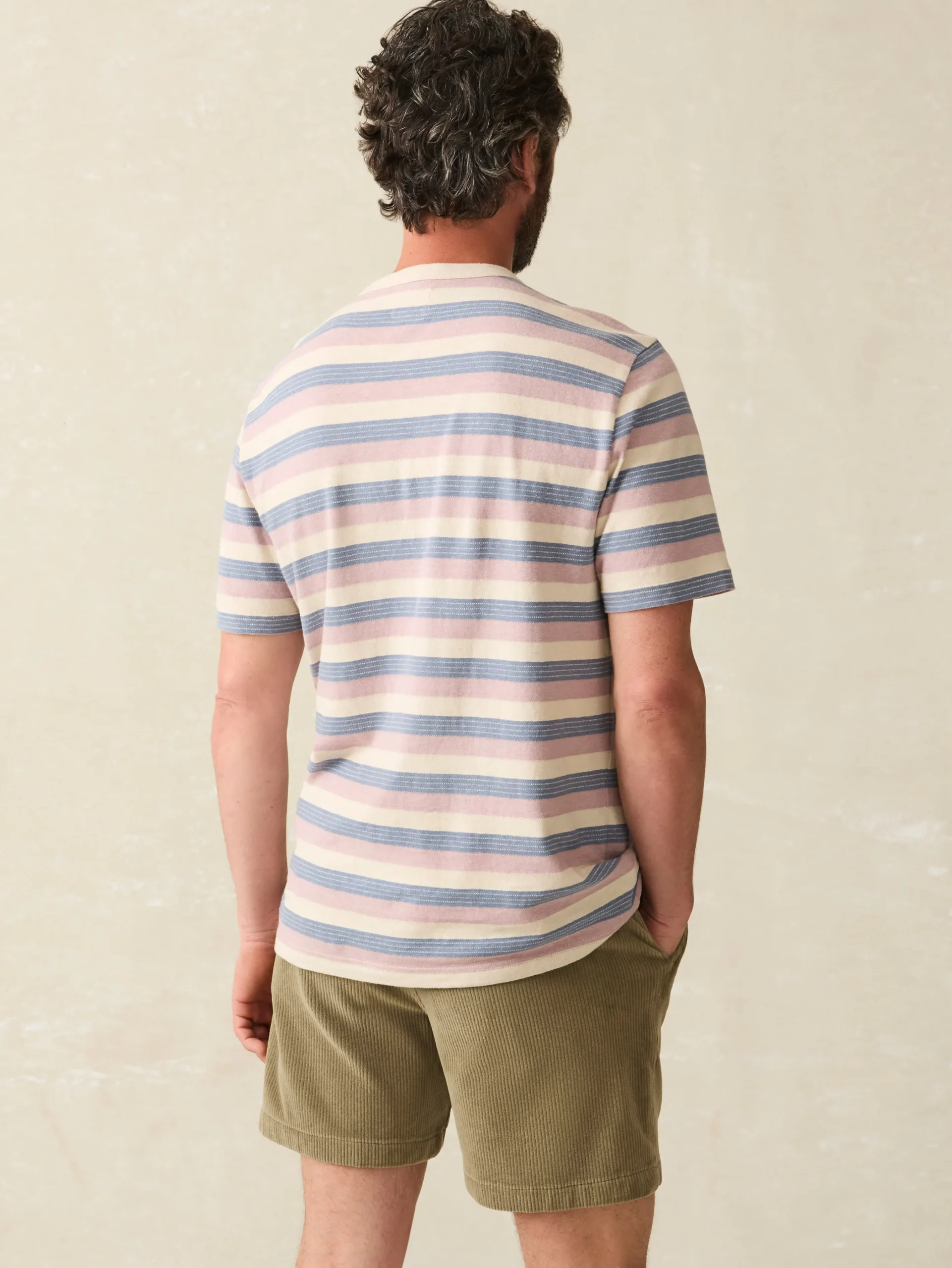 Faherty Brand T-Shirts & Henleys*Short-Sleeve Hemp Blend Tee -
