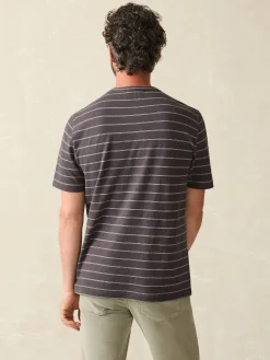 Faherty Brand T-Shirts & Henleys*Short-Sleeve Hemp Blend Tee -