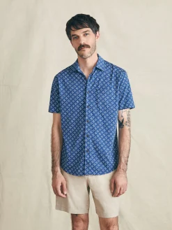 Faherty Brand Shirts*Short-Sleeve Hermosa Knit Shirt -