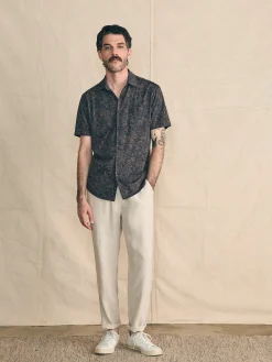 Faherty Brand Shirts*Short-Sleeve Hermosa Knit Shirt -