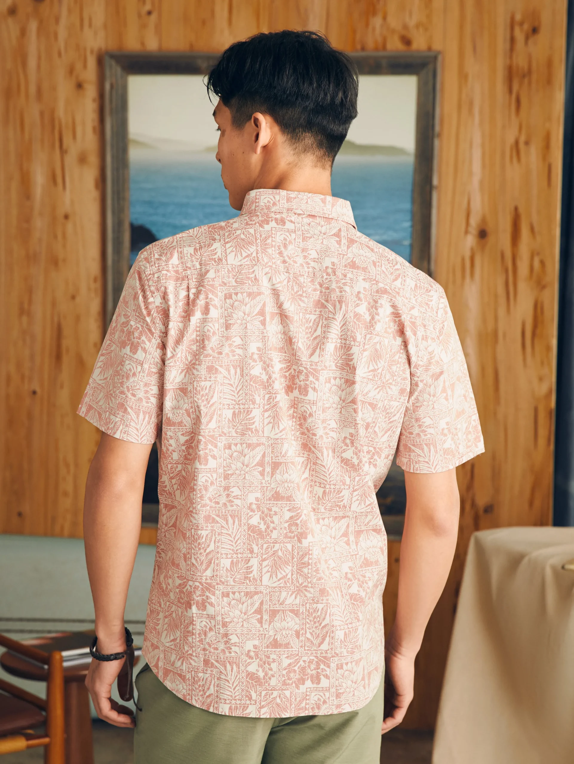 Faherty Brand Shirts*Short-Sleeve Stretch Playa Shirt -