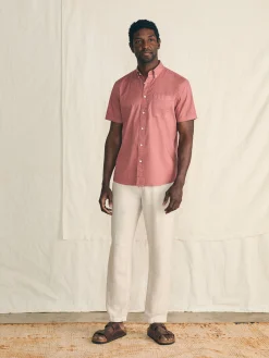 Faherty Brand Shirts*Short-Sleeve Stretch Playa Shirt -