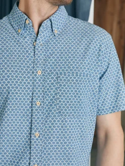 Faherty Brand Shirts*Short-Sleeve Stretch Playa Shirt -
