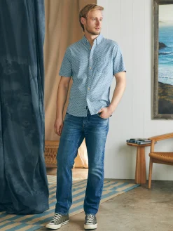 Faherty Brand Shirts*Short-Sleeve Stretch Playa Shirt -