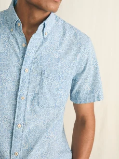 Faherty Brand Shirts*Short-Sleeve Stretch Playa Shirt -