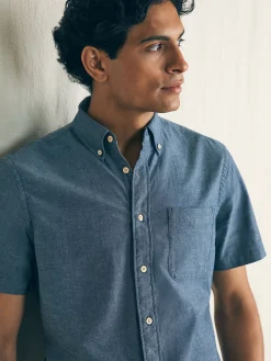Faherty Brand Shirts*Short-Sleeve Stretch Playa Shirt -