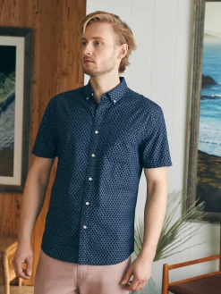 Faherty Brand Shirts*Short-Sleeve Stretch Playa Shirt (Tall) -