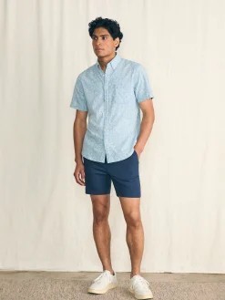 Faherty Brand Shirts*Short-Sleeve Stretch Playa Shirt (Tall) -