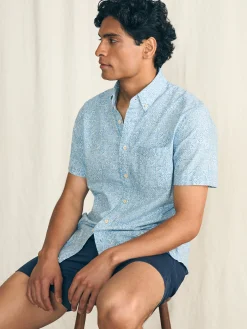 Faherty Brand Shirts*Short-Sleeve Stretch Playa Shirt (Tall) -