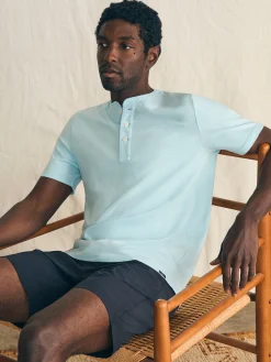 Faherty Brand T-Shirts & Henleys*Short-Sleeve Sunwashed Henley -