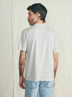 Faherty Brand T-Shirts & Henleys*Short-Sleeve Sunwashed Henley -