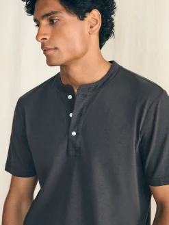 Faherty Brand T-Shirts & Henleys*Short-Sleeve Sunwashed Henley -