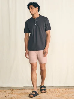 Faherty Brand T-Shirts & Henleys*Short-Sleeve Sunwashed Henley -