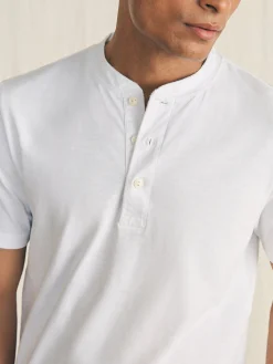 Faherty Brand T-Shirts & Henleys*Short-Sleeve Sunwashed Henley -