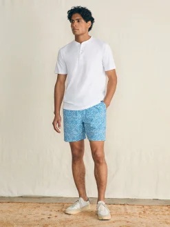Faherty Brand T-Shirts & Henleys*Short-Sleeve Sunwashed Henley -