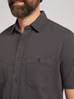 Faherty Brand Shirts*Short-Sleeve Sunwashed Knit Shirt (Tall) -