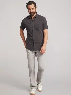 Faherty Brand Shirts*Short-Sleeve Sunwashed Knit Shirt (Tall) -