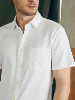 Faherty Brand Shirts*Short-Sleeve Sunwashed Knit Shirt (Single Pocket) (Tall) -