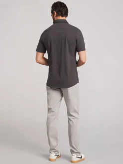 Faherty Brand Shirts*Short-Sleeve Sunwashed Knit Shirt -
