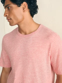 Faherty Brand T-Shirts & Henleys*Short-Sleeve Vintage Chambray Tee -