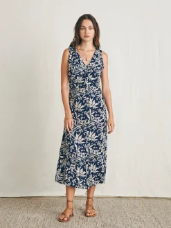 Women Faherty Brand Dresses*Siena Midi Dress -