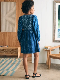 Women Faherty Brand Dresses*Silk Blend Solstice Mini Dress -